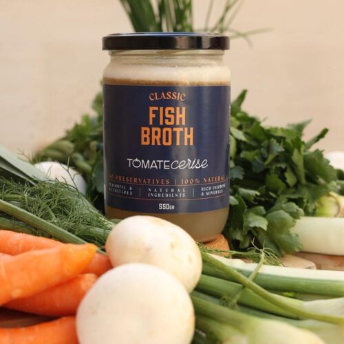 Fish bone broth